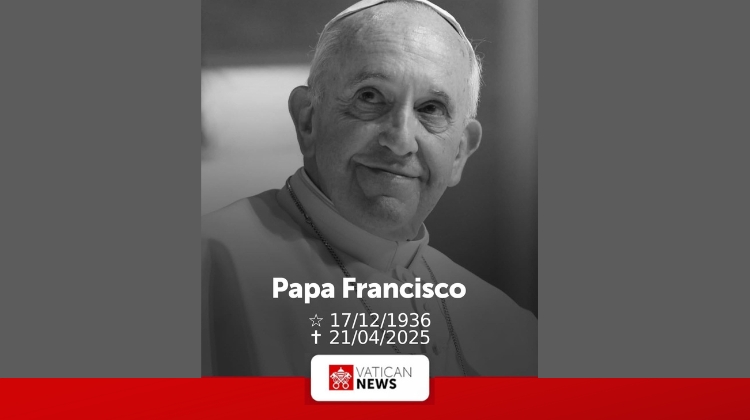 Nota de pesar pelo falecimento de Sua Santidade, o Papa Francisco