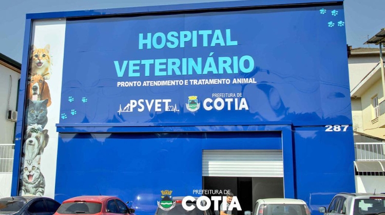 Hospital Veterinário Público de Cotia consolida atendimentos gratuitos após mais de um ano de reabertura