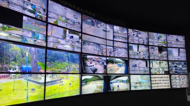População pode integrar câmeras particulares ao Smart Cotia