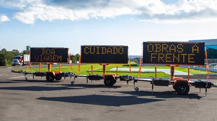 Raposo Tavares e Castello Branco  ganham painéis inteligentes para alertas em tempo real