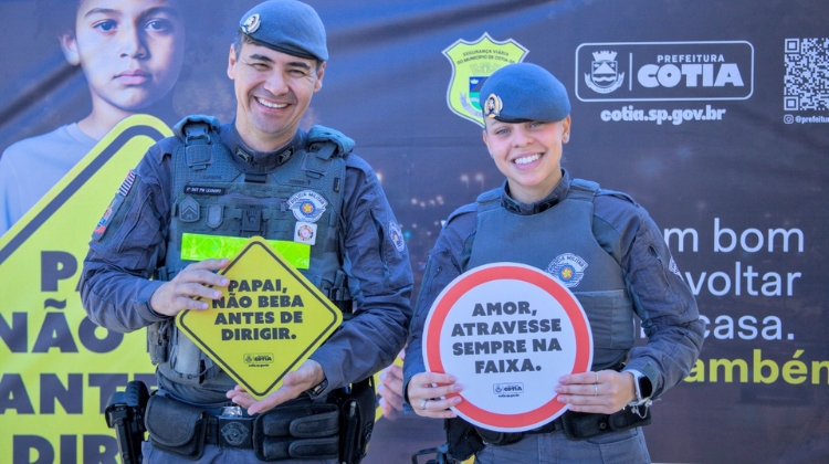 Prefeitura de Cotia reforça ações de conscientização durante o Maio Amarelo