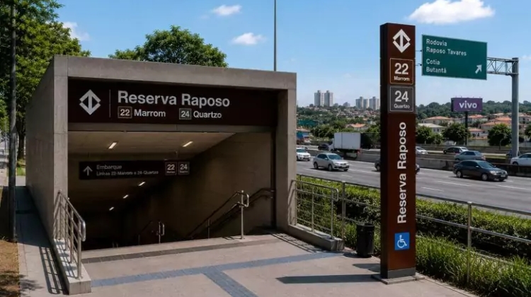Linha 22 Marrom prevê passarelas e integração com terminal de ônibus na Raposo Tavares