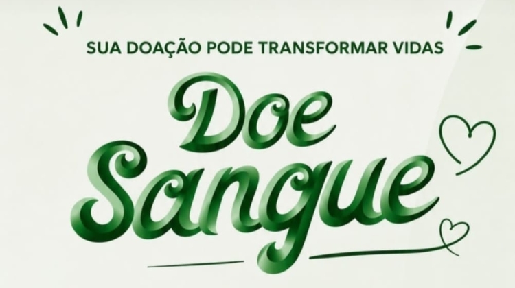 Doação de sangue no Shopping Granja Vianna em 24 de junho