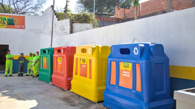 Na Granja Viana, reciclar é fácil. Faça a sua parte