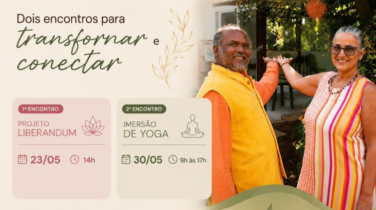 Ashram Tattwa Yoga promove encontros voltados ao autoconhecimento, relações e expansão da consciência na Granja Viana