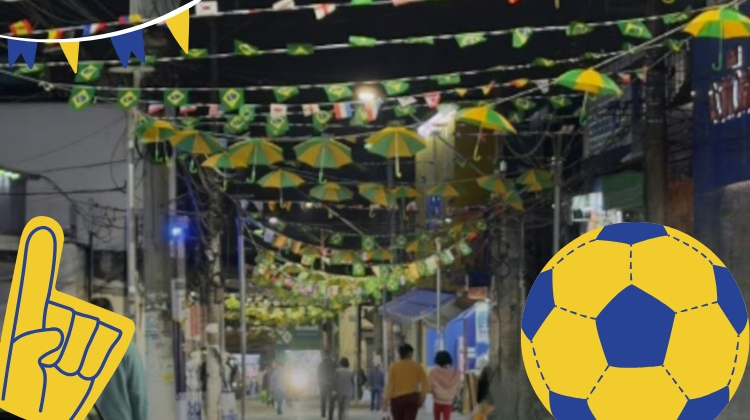 Praça da Matriz terá telão para transmissão dos jogos do Brasil na Copa do Mundo